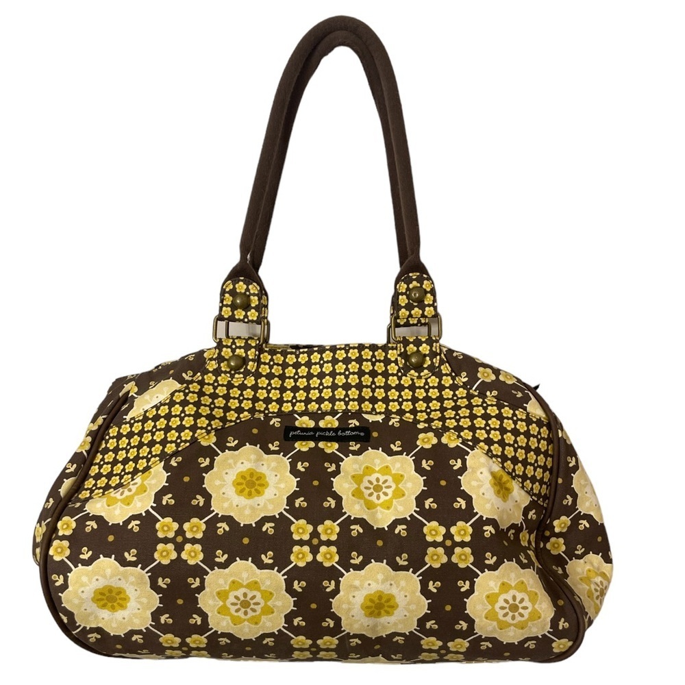 PETUNIA PICKLE BOTTOM Wistful Weekender duffle bag - Blissful Buttercup